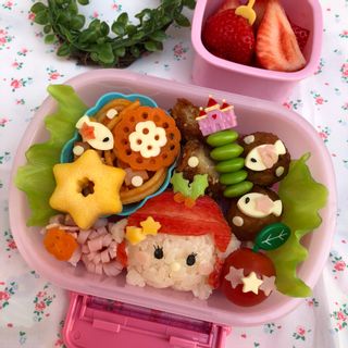 アリエル ツムツム のおにぎり弁当 お弁当パーク みんなで作るお弁当レシピサイト