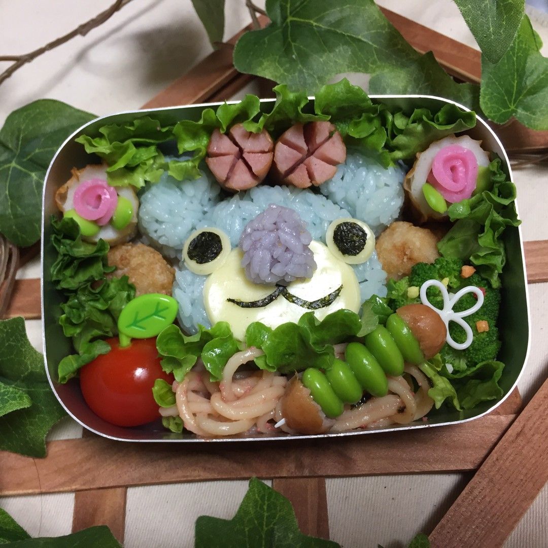 妖怪ウォッチのコアラニャン風お弁当 お弁当パーク みんなで作るお弁当レシピサイト