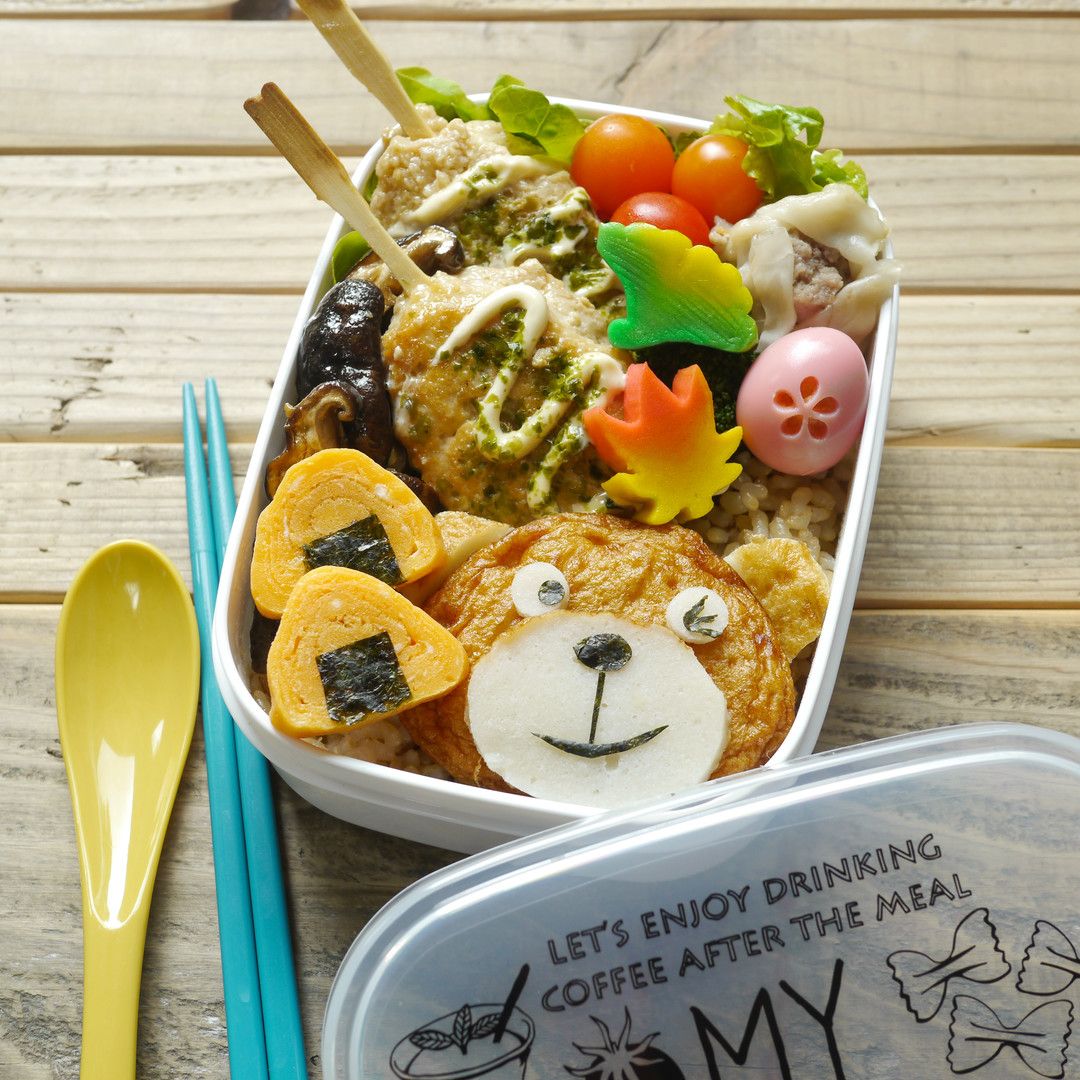 食いしん坊クマの秋弁当 | お弁当パーク | みんなで作るお弁当レシピサイト