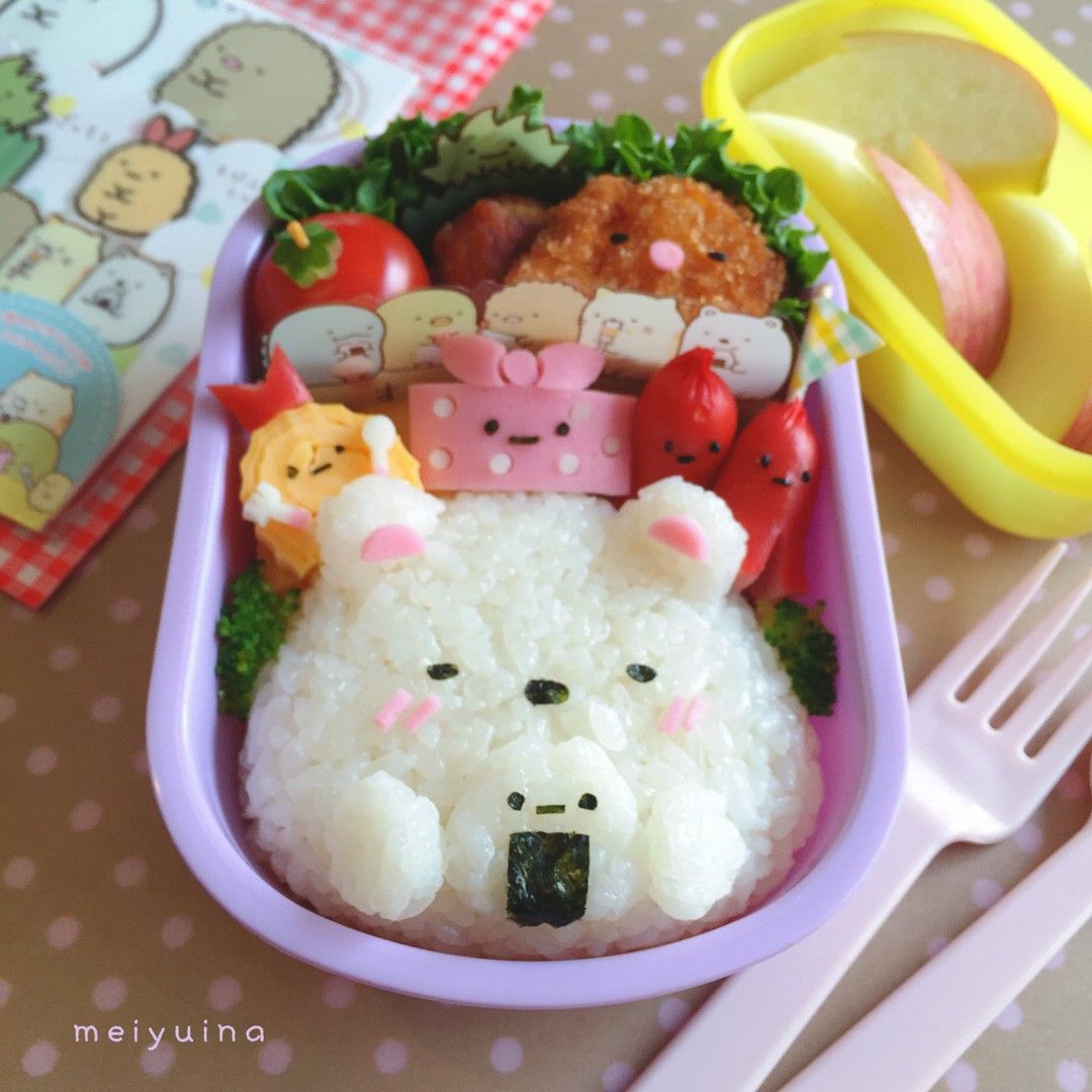 おにぎりラップやバランで簡単♪すみっコぐらしの運動会弁当☆ | お弁当パーク | みんなで作るお弁当レシピサイト