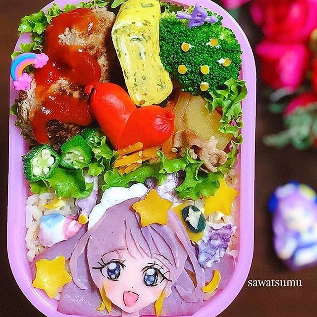 スタートゥインクルプリキュア キュアセレーネお弁当 お弁当パーク みんなで作るお弁当レシピサイト