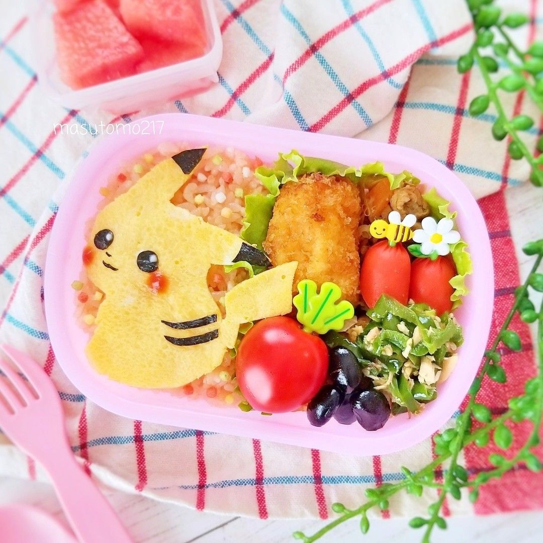 ピカチュウ お弁当 オムライス 最高の画像壁紙日本cm