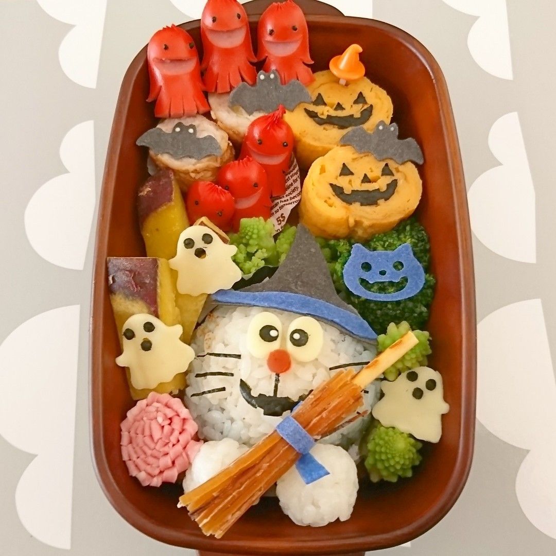 ドラえもんハロウィン弁当 お弁当パーク みんなで作るお弁当レシピサイト