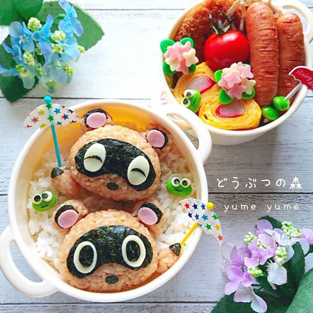 どうぶつの森キャラ弁 の検索結果 お弁当パーク みんなで作るお弁当レシピサイト