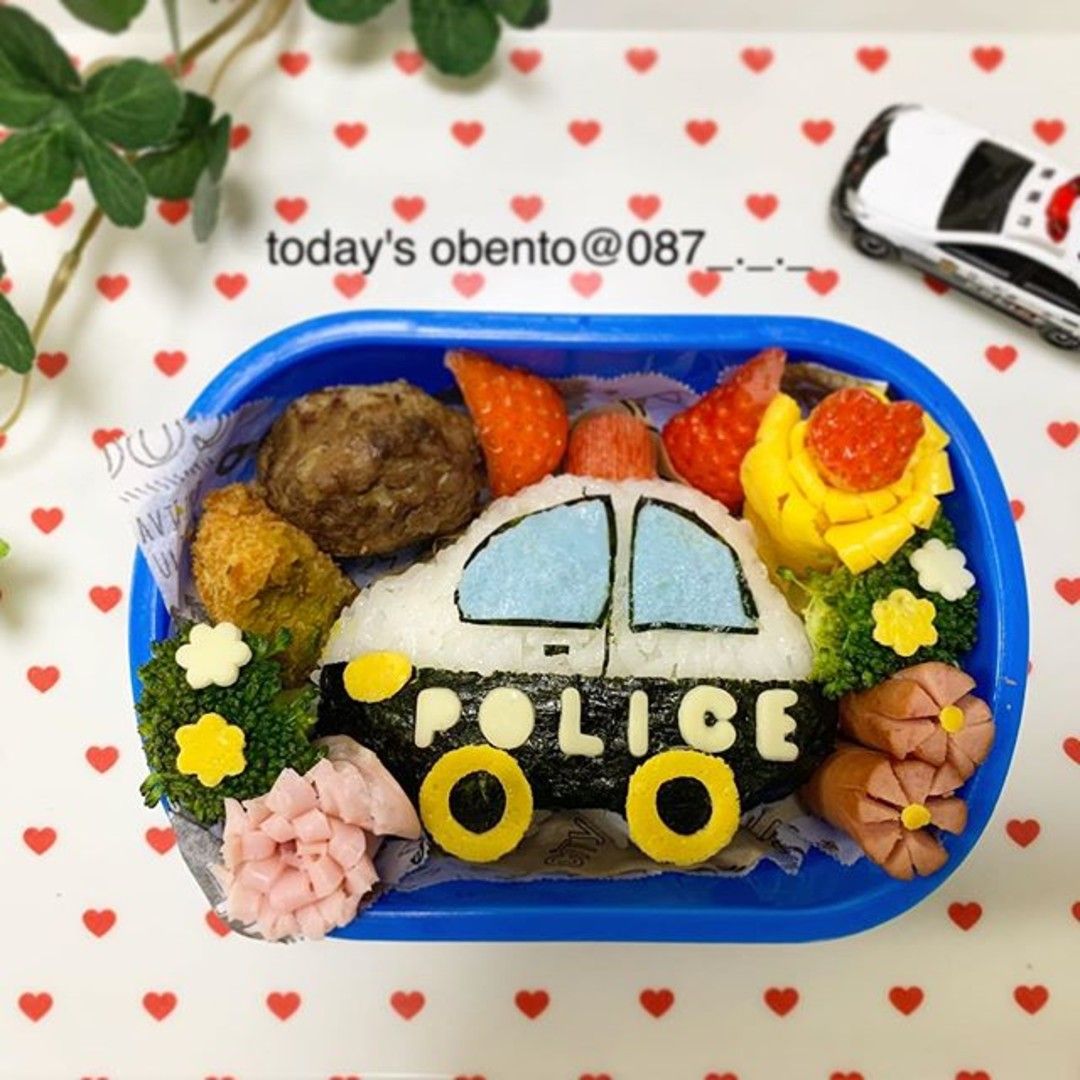 パトカー弁当]の検索結果 | お弁当パーク | みんなで作るお弁当レシピ